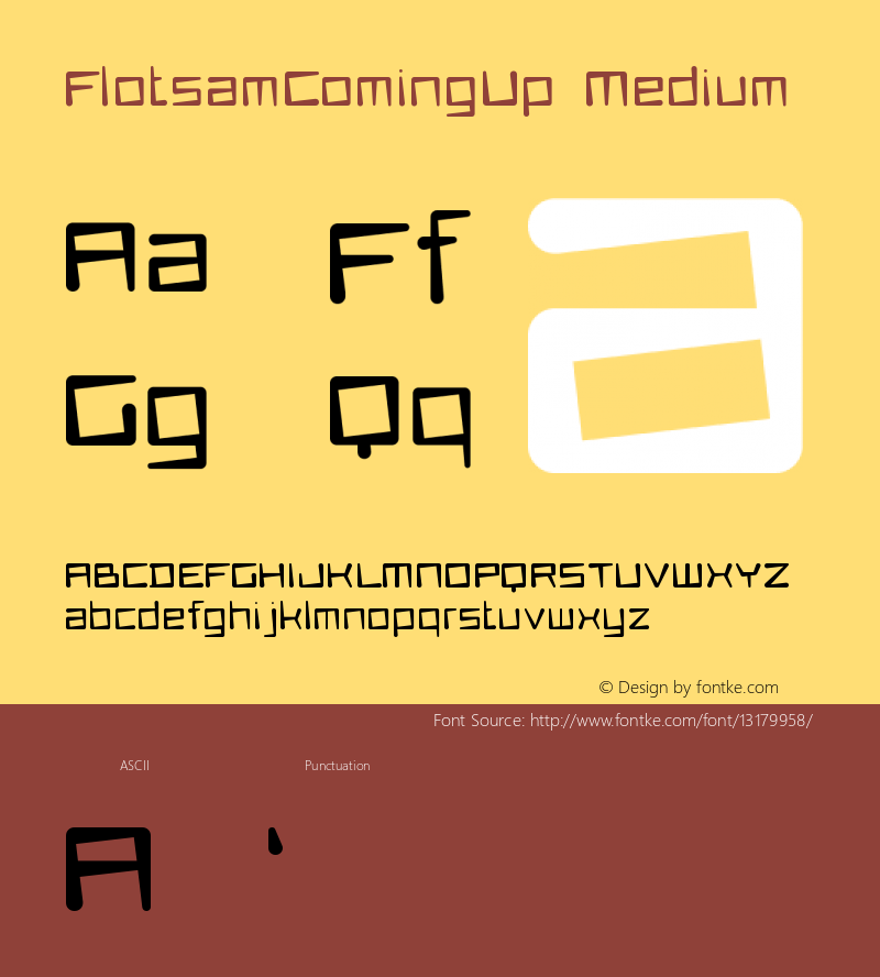 FlotsamComingUp Medium Version 001.000图片样张