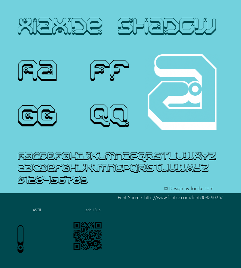 Xiaxide Shadow 1.0 - Feb 2012图片样张