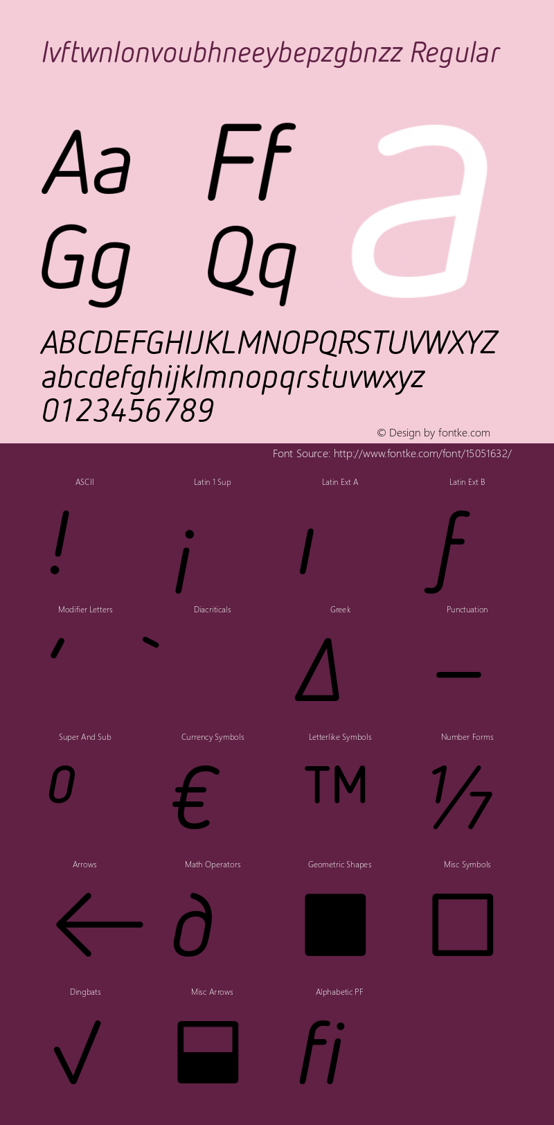 Ivftwnlonvoubhneeybepzgbnzz Regular Version 7.504; 2012; Build 1023;com.myfonts.easy.fontfont.netto.ot-italic.wfkit2.version.4fM8图片样张