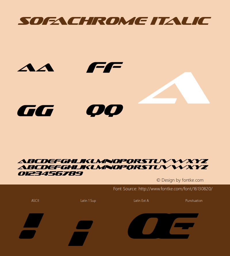 Sofachrome Italic Version 2.000 2004图片样张