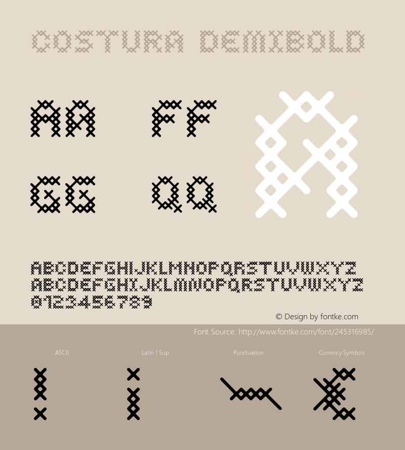 Costura-DemiBold Version 2.210;PS 002.021;hotconv 1.0.38图片样张
