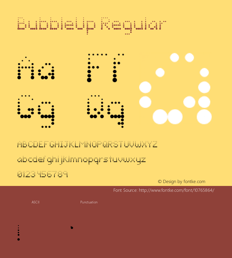 BubbleUp Regular Version 1.0图片样张