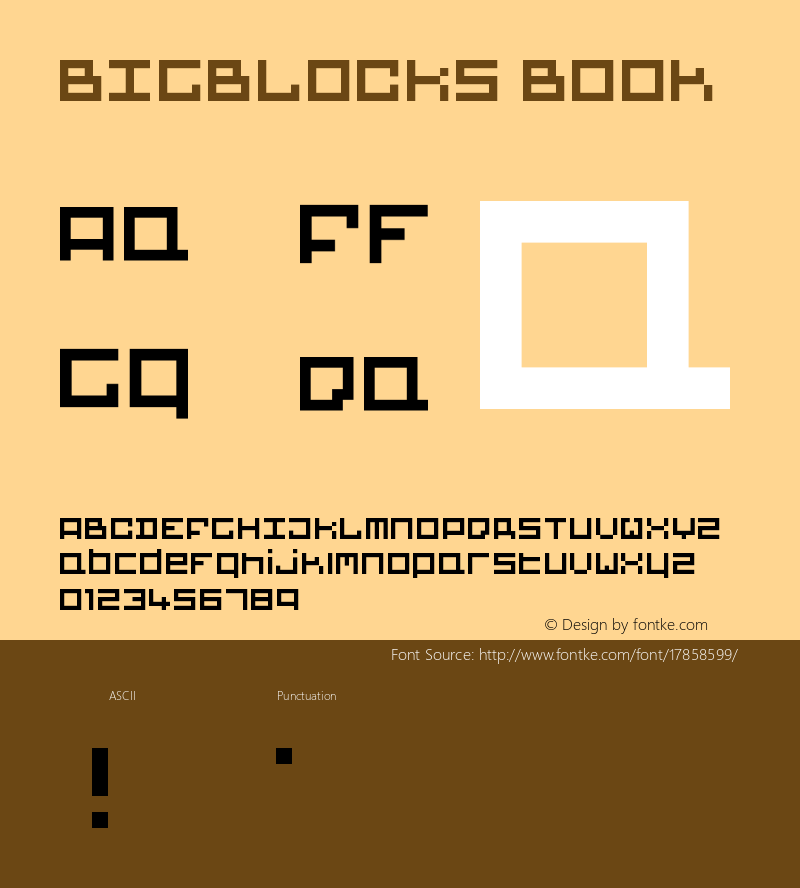 BIGBLOCKS Book Version 1.0图片样张