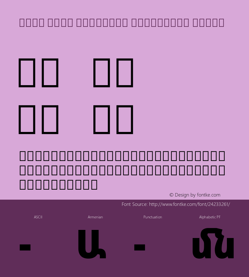 Noto Sans Armenian Condensed Black Version 2.040;GOOG;noto-source:20170915:90ef993387c0; ttfautohint (v1.7)图片样张