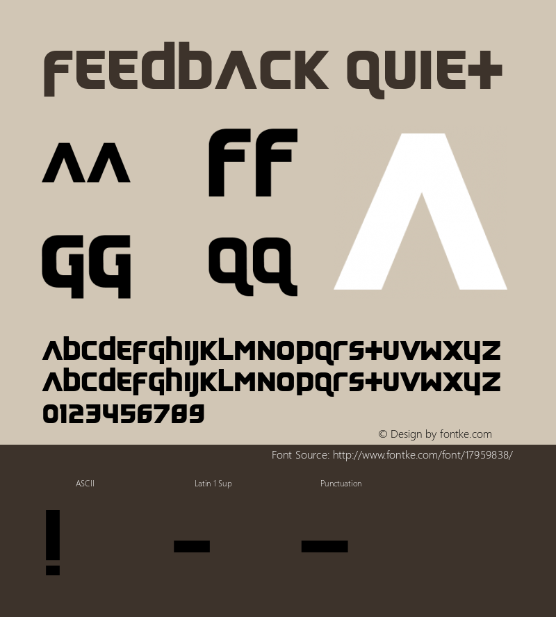 Feedback Quiet Version 1.01图片样张