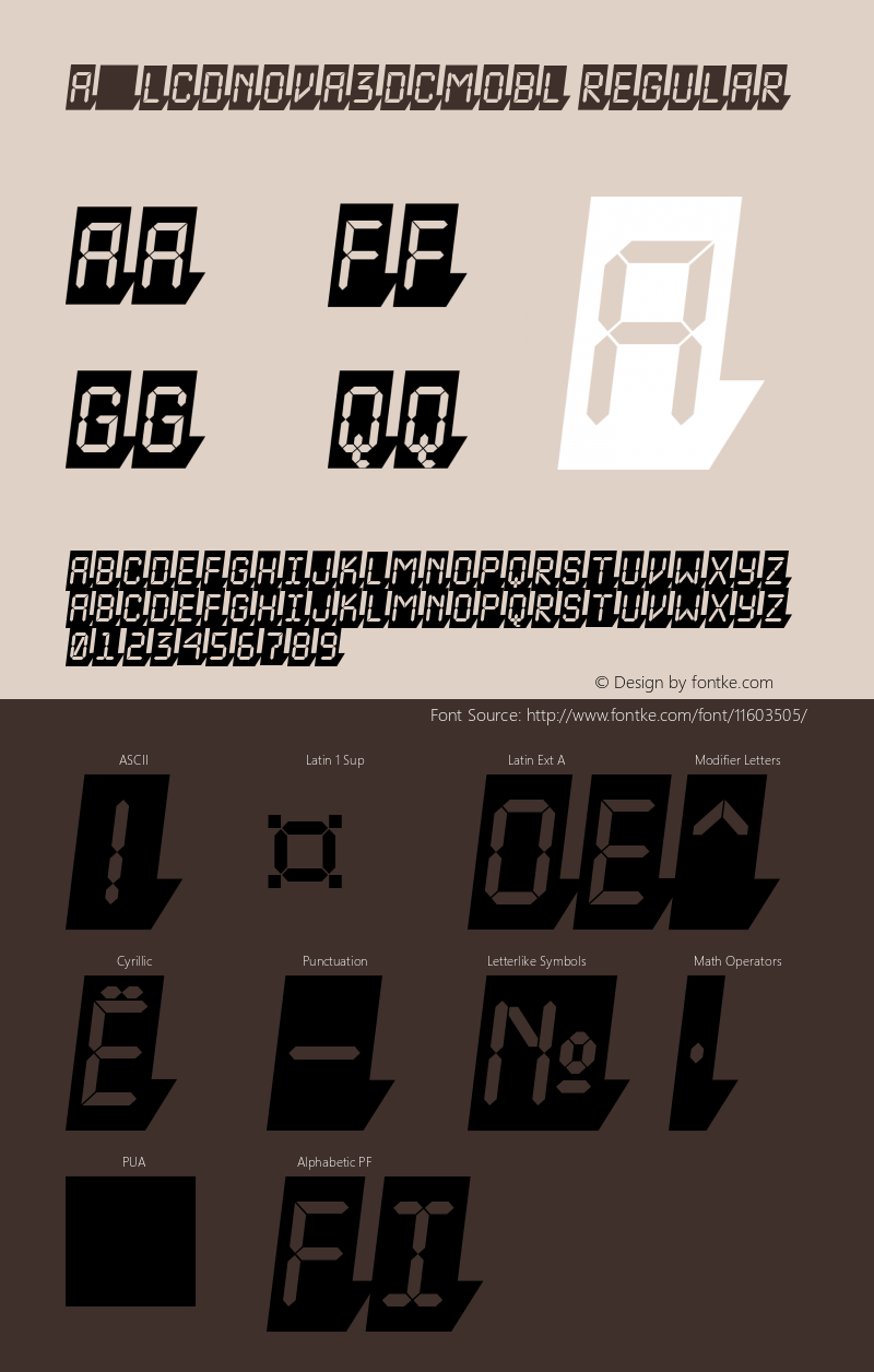 a_LCDNova3DCmObl Regular 01.02图片样张