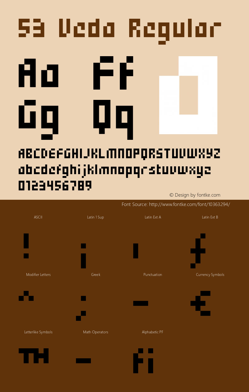 53 Veda Regular Unknown图片样张