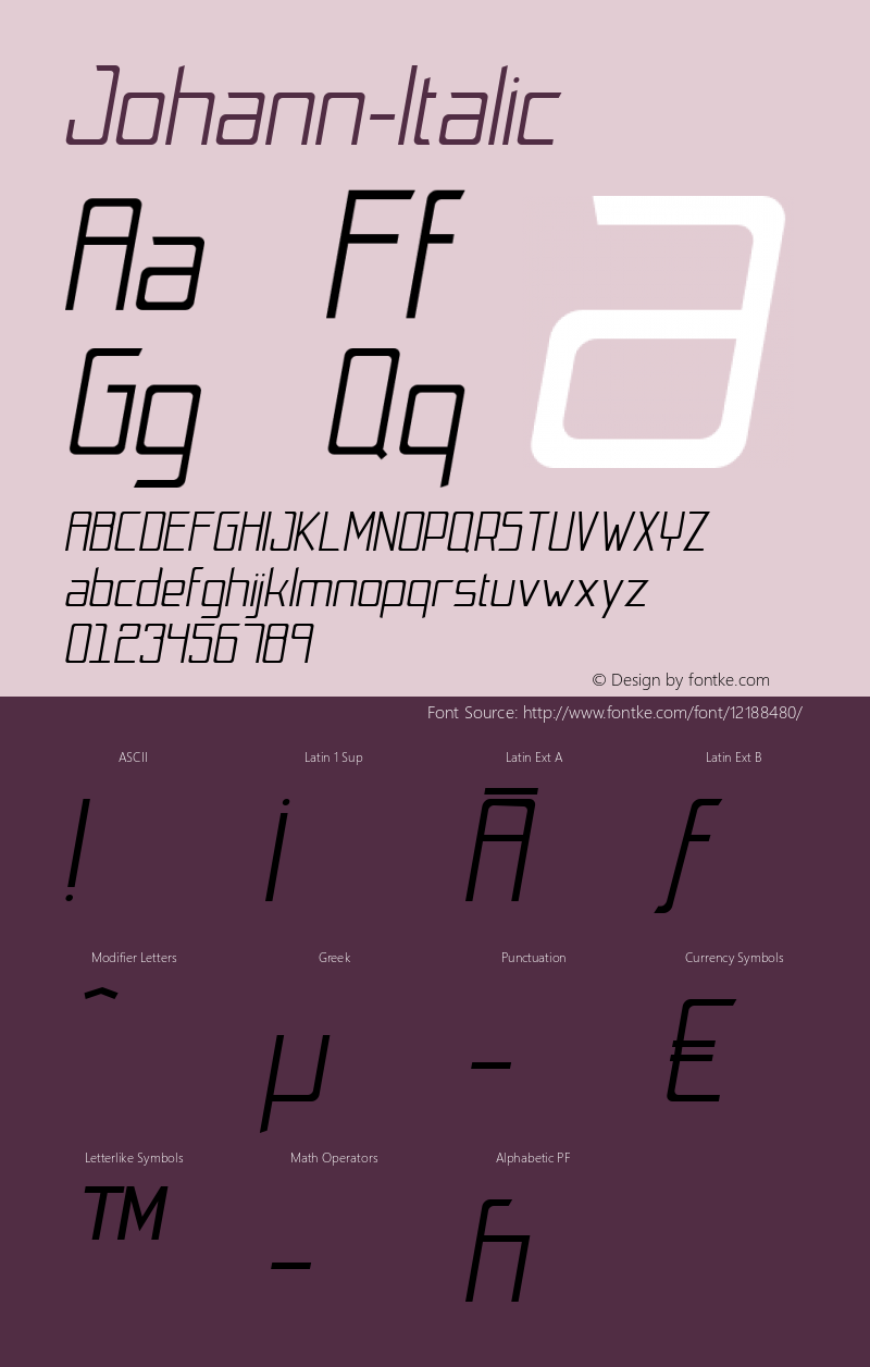Johann-Italic ☞ Version 1.000;com.myfonts.nicetype.johann.italic.wfkit2.3PAv图片样张