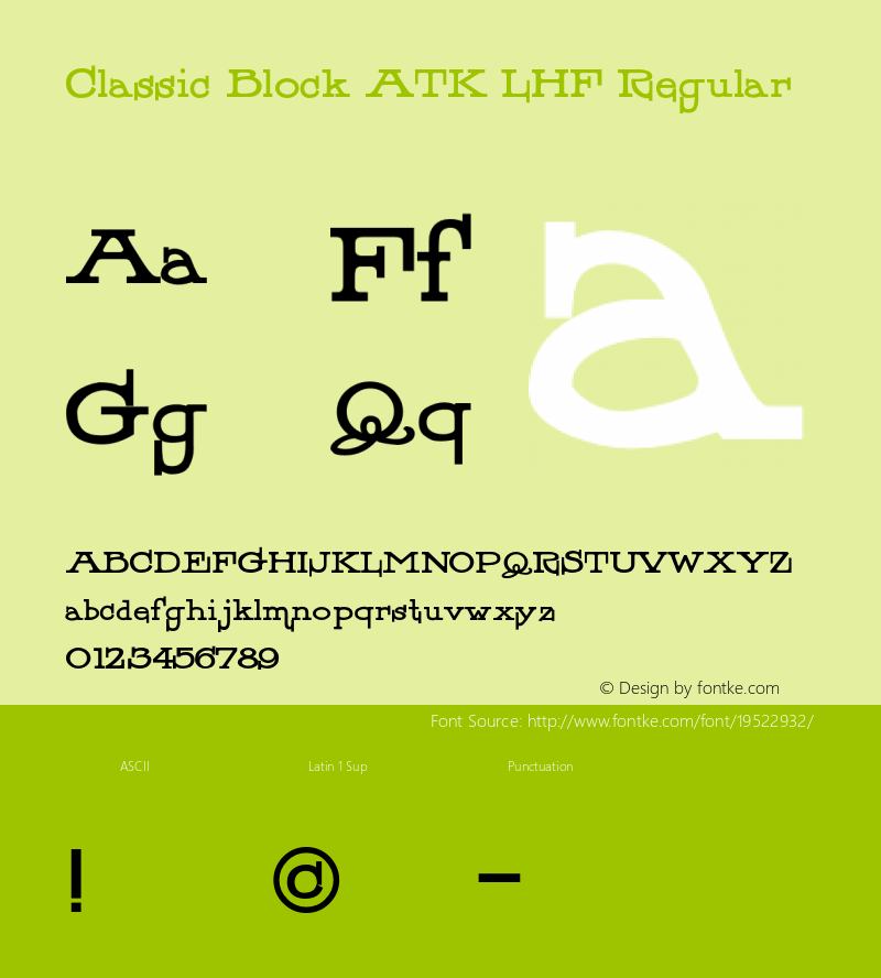 ClassicBlockATKLHF Version 001.901图片样张