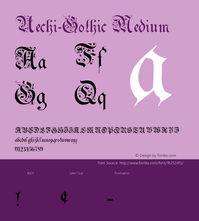 Uechi-Gothic Medium 001.000图片样张