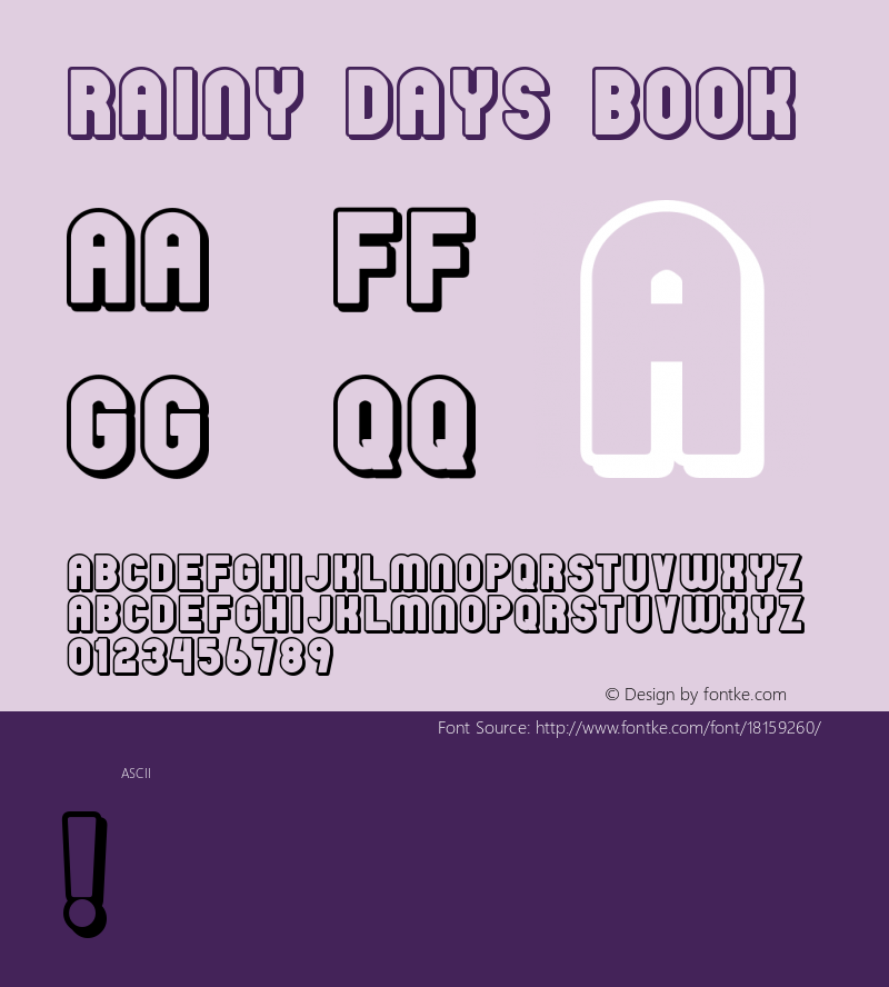 Rainy Days Book Version 2图片样张