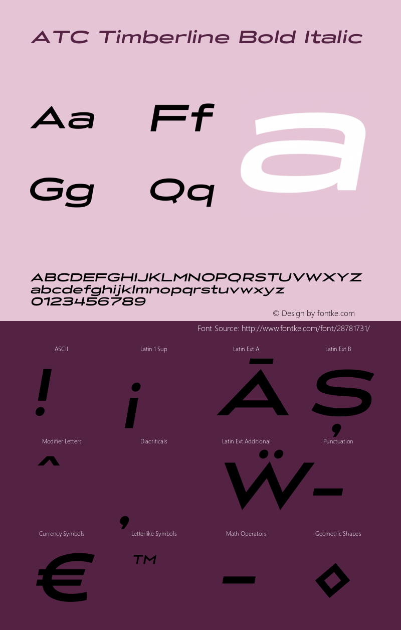 ATC Timberline Bold Italic Version 1.001;PS 001.001;hotconv 1.0.70;makeotf.lib2.5.58329 DEVELOPMENT; ttfautohint (v1.5.65-e2d9)图片样张