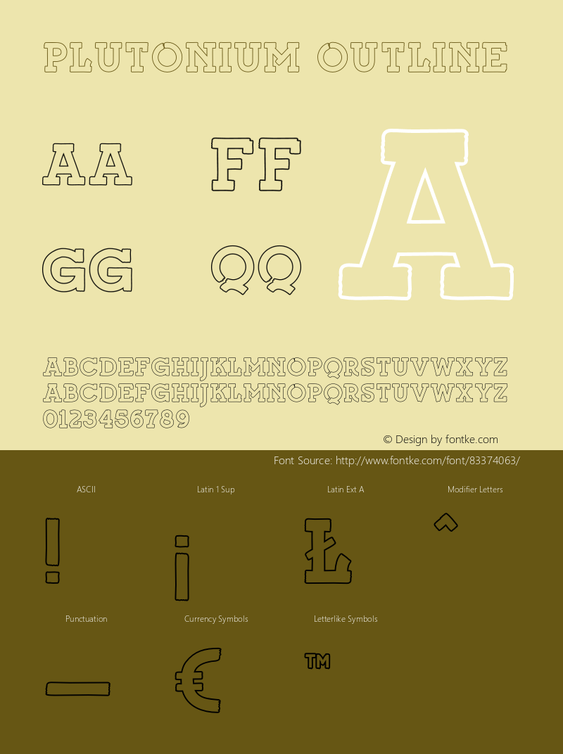 Plutonium-Outline Version 1.000图片样张