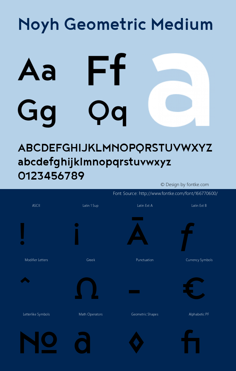 Noyh Geometric Medium 1.000图片样张