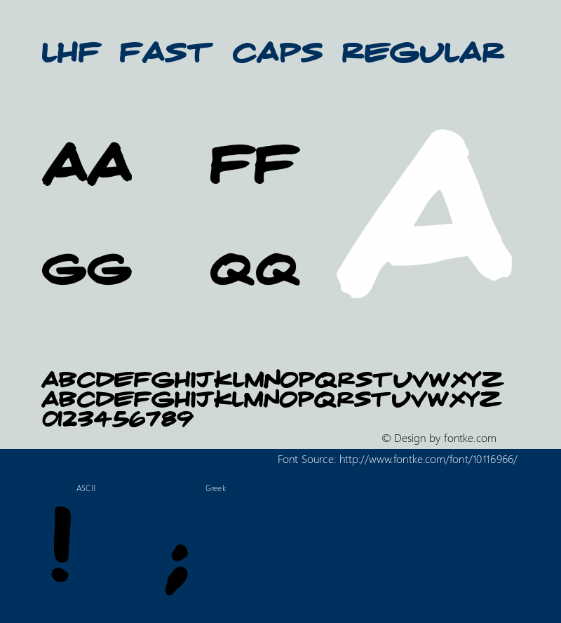 LHF Fast Caps Regular Version 1.01图片样张