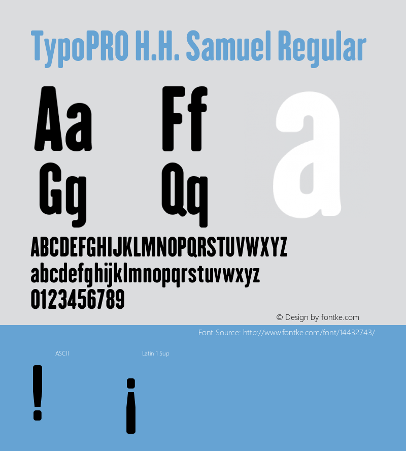 TypoPRO H.H. Samuel Regular Version 1.009图片样张