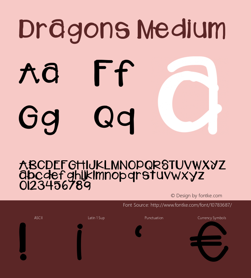 Dragons Medium Version 001.000图片样张