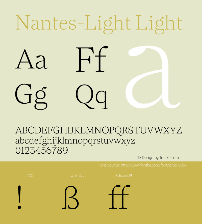 Nantes-Light Version 1.0图片样张