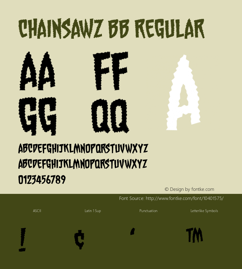 Chainsawz BB Regular Version 1.000图片样张