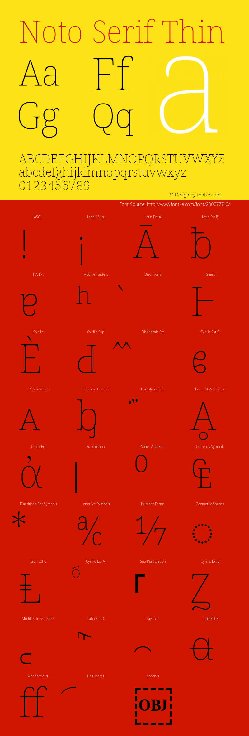 Noto Serif Thin Version 2.007; ttfautohint (v1.8) -l 8 -r 50 -G 200 -x 14 -D latn -f none -a qsq -X 