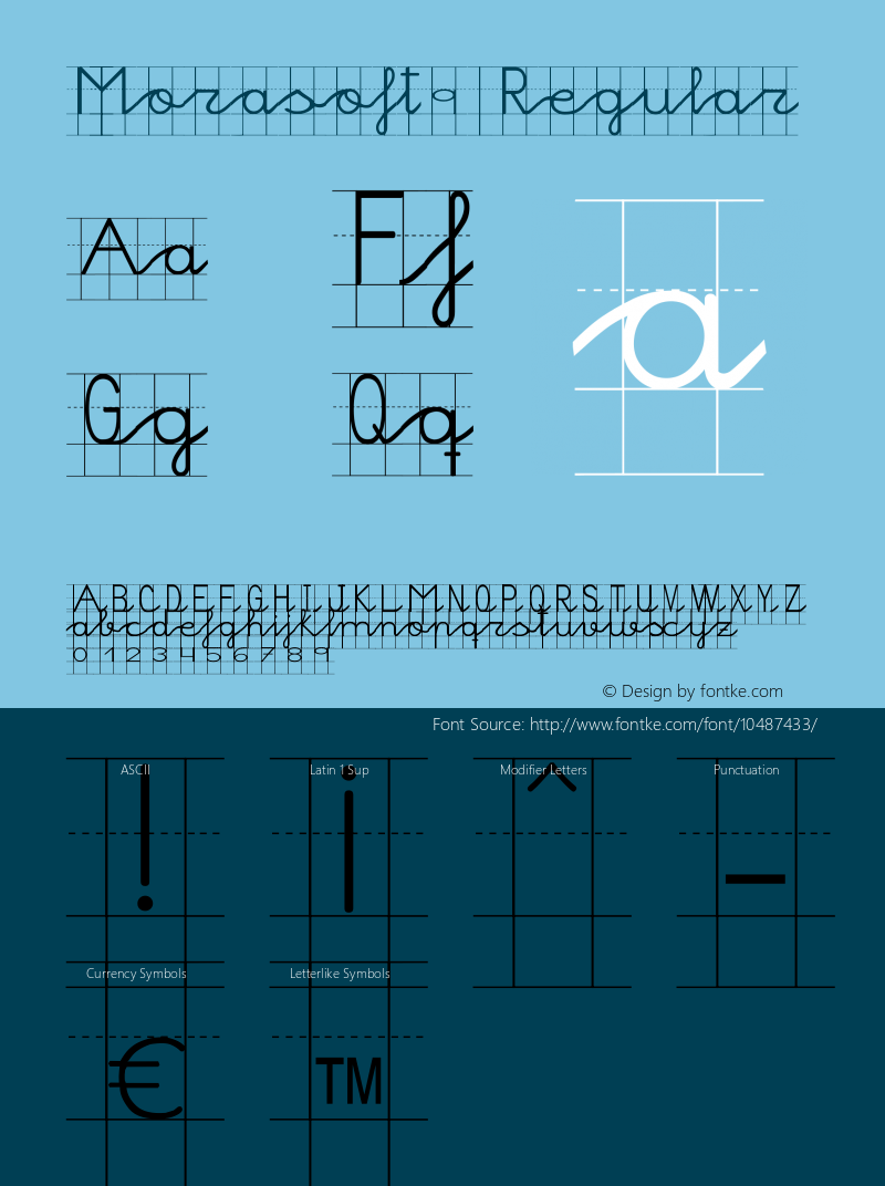 Morasoft9 Regular 9b图片样张