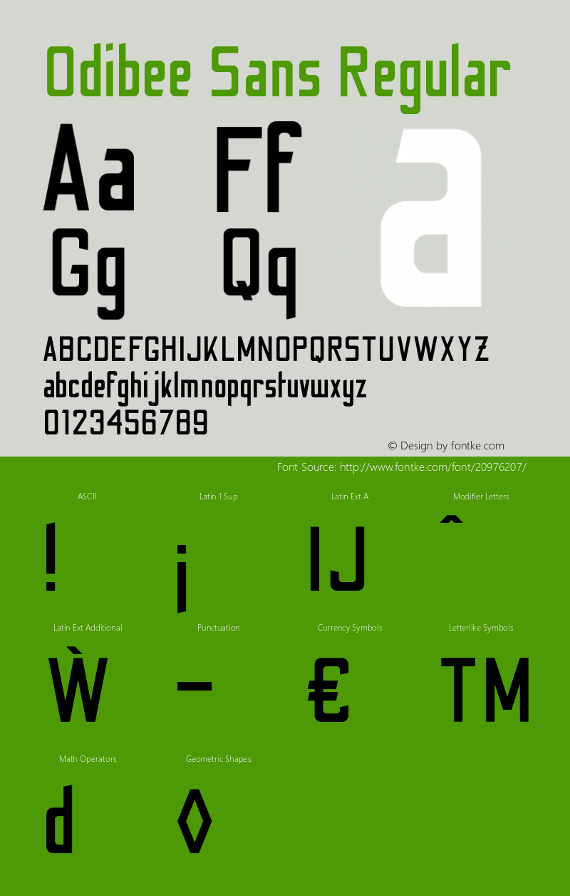 Odibee Sans Regular Version 1.000;PS 001.000;hotconv 1.0.88;makeotf.lib2.5.64775图片样张