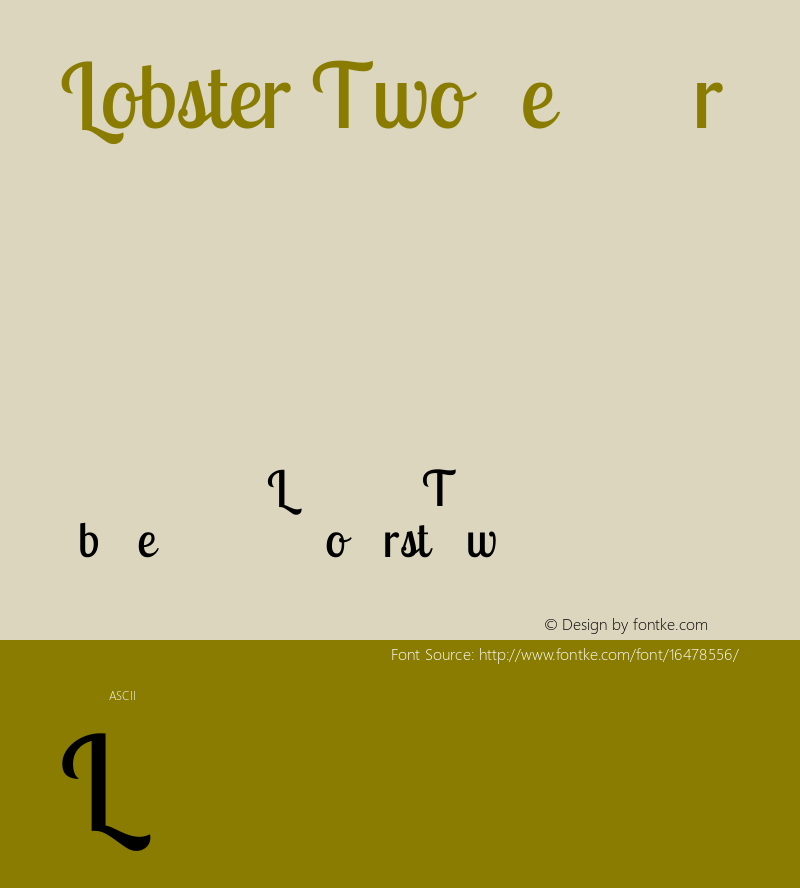 Lobster Two Regular Version 1.006图片样张