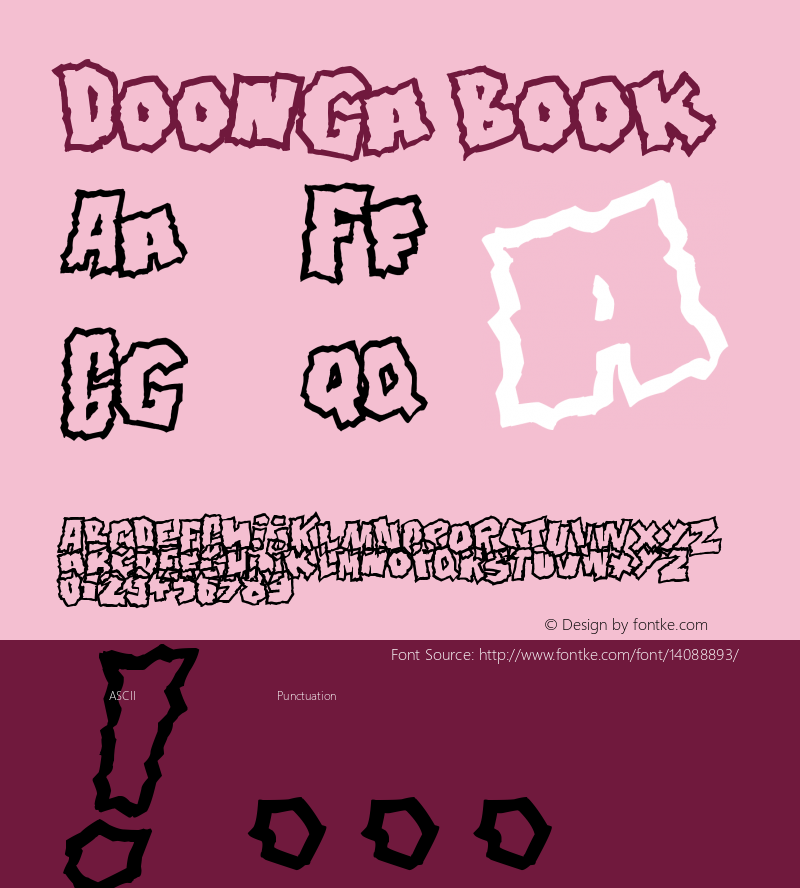 Doonga Book Version 1.00 December 15, 20图片样张