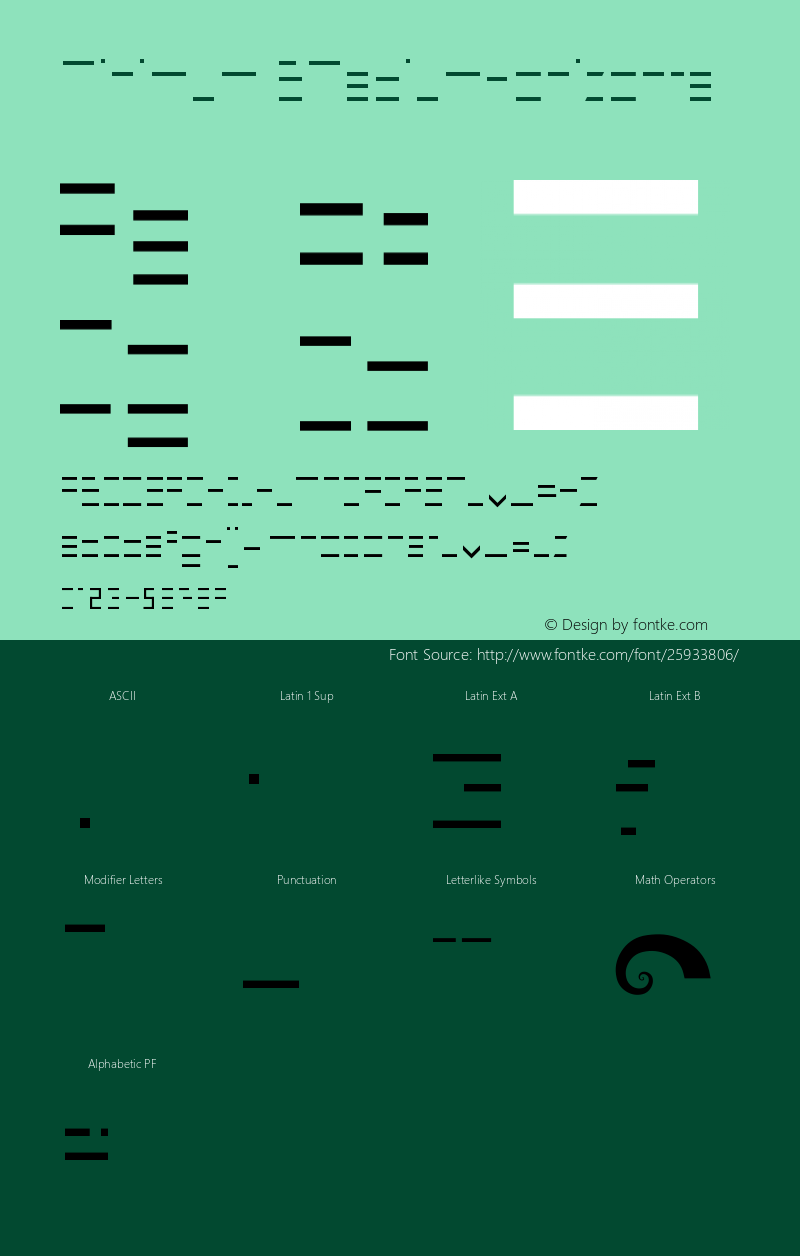 Minimum-BMediumHorizontal Version 001.000图片样张