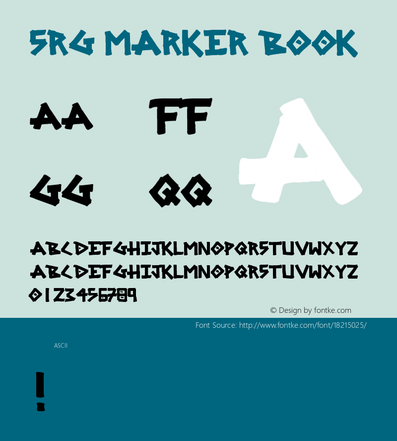 SRG MARKER Book Version 1.00 November 13, 20图片样张