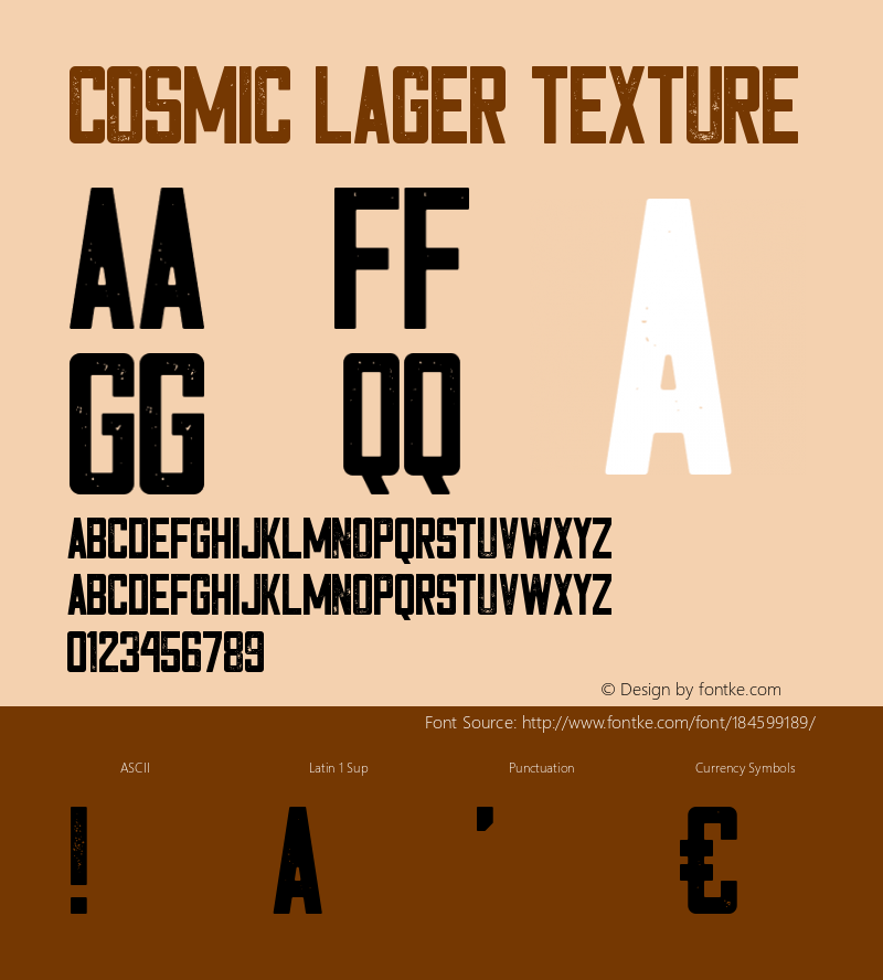 CosmicLager-Texture Version 1.00; February 1, 2019 | wf-rip DC20190210图片样张