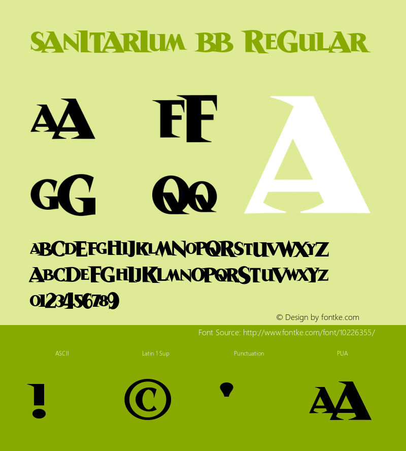 Sanitarium BB Regular Version 1.000图片样张