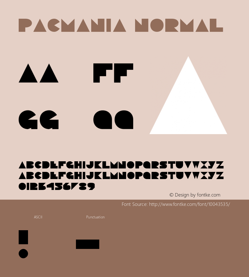 Pacmania Normal Unknown图片样张