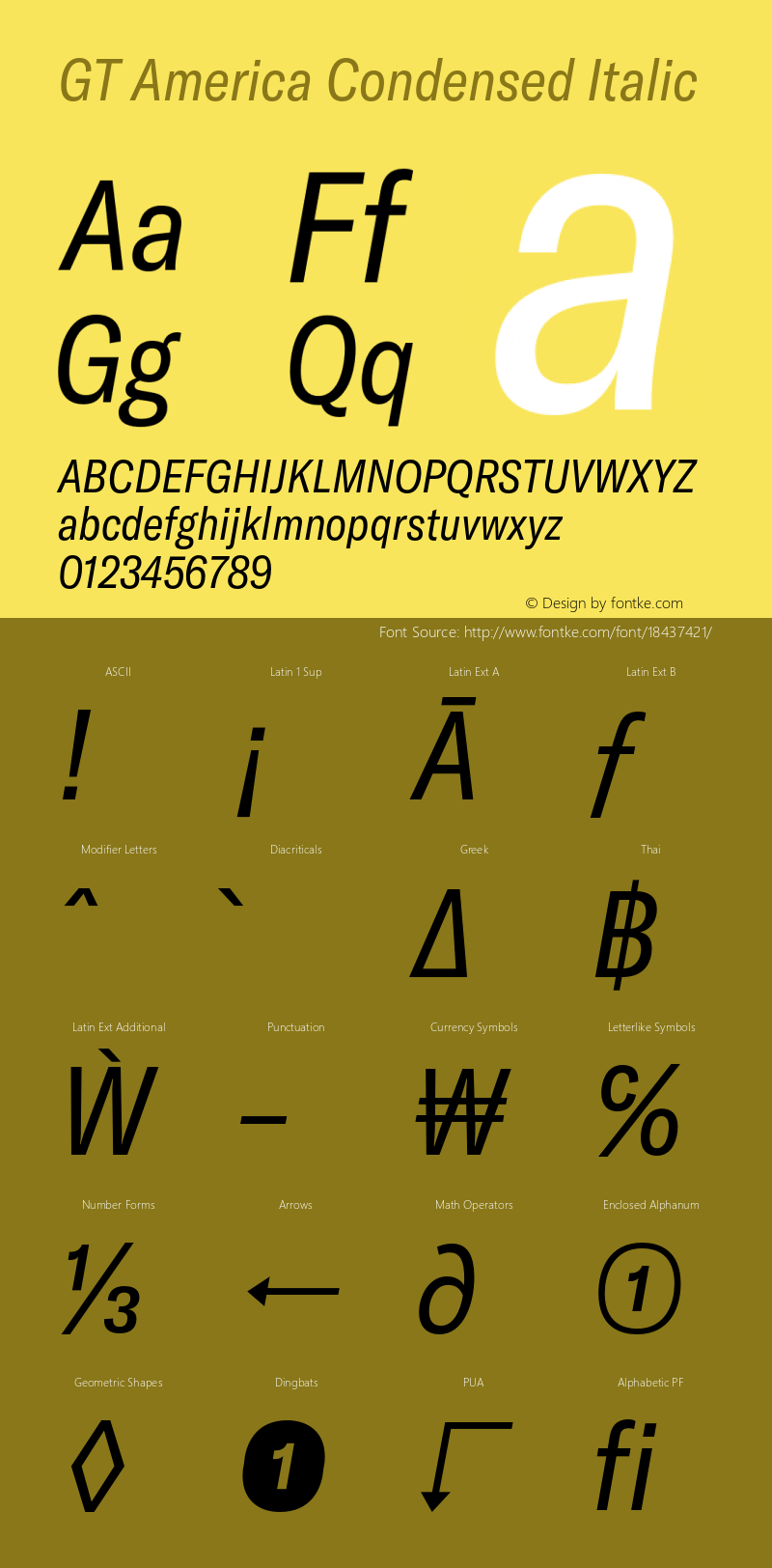 GT America Condensed Italic Version 4.001;PS 004.001;hotconv 1.0.88;makeotf.lib2.5.64775图片样张