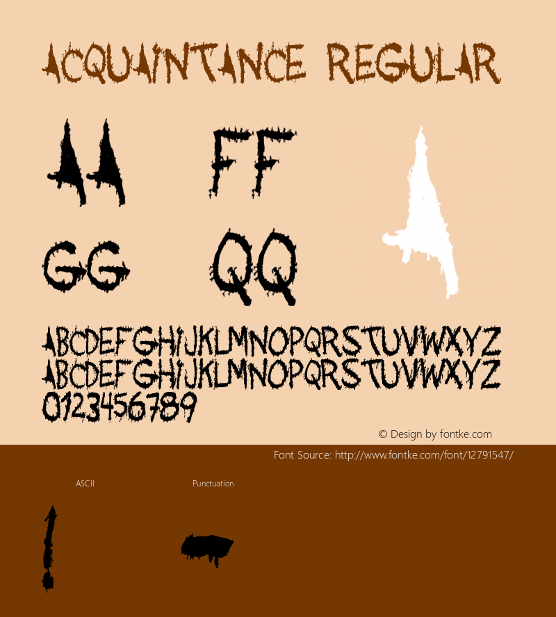 Acquaintance Regular 2图片样张