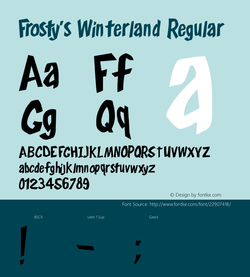 Frosty's Winterland 1.0 October 29, 2006图片样张