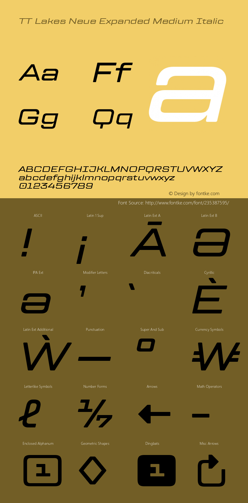 TT Lakes Neue Expanded Medium Italic Version 1.100.14042021图片样张