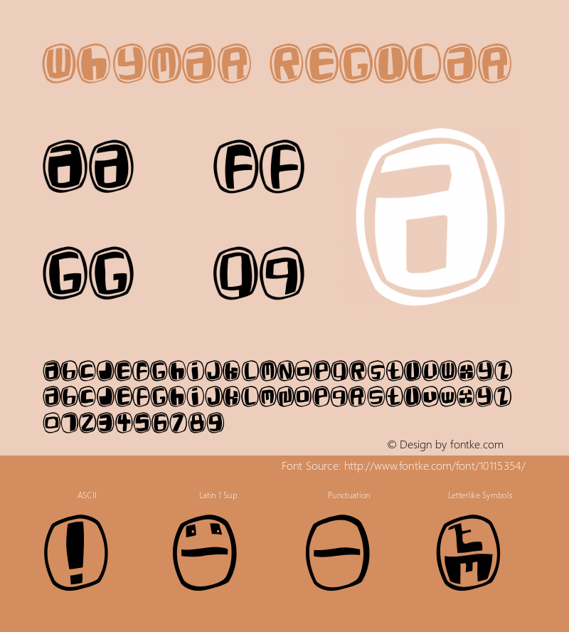 WhyMar Regular 1.0 2003-03-21图片样张