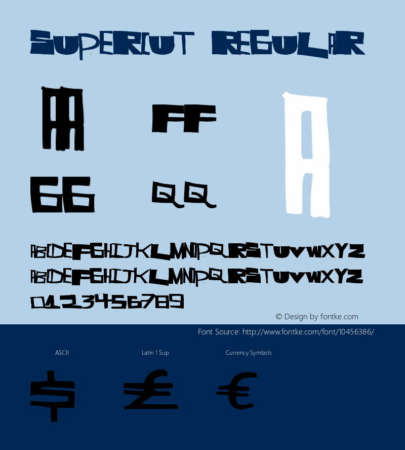 SuperCut Regular Version 1.00 November 19, 2012, initial release图片样张