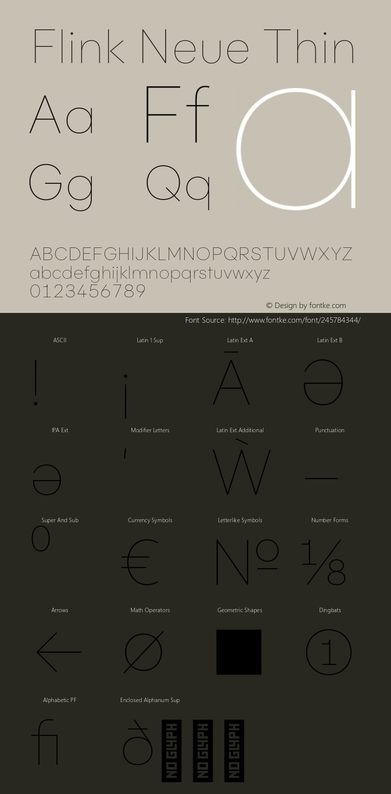 Flink Neue Thin Version 2.100;Glyphs 3.1.2 (3150)图片样张