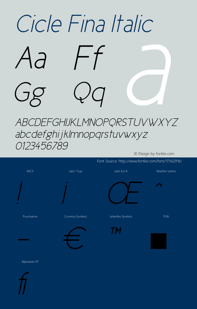 Cicle Fina Italic 001.000图片样张