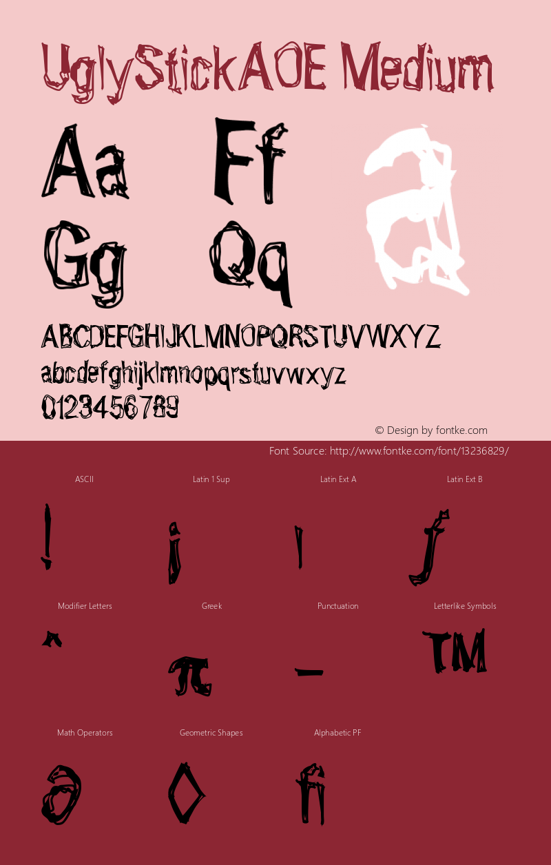 UglyStickAOE Medium Version 001.000图片样张