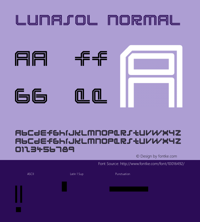 Lunasol Normal 1.0 Tue Mar 25 20:25:01 1997图片样张