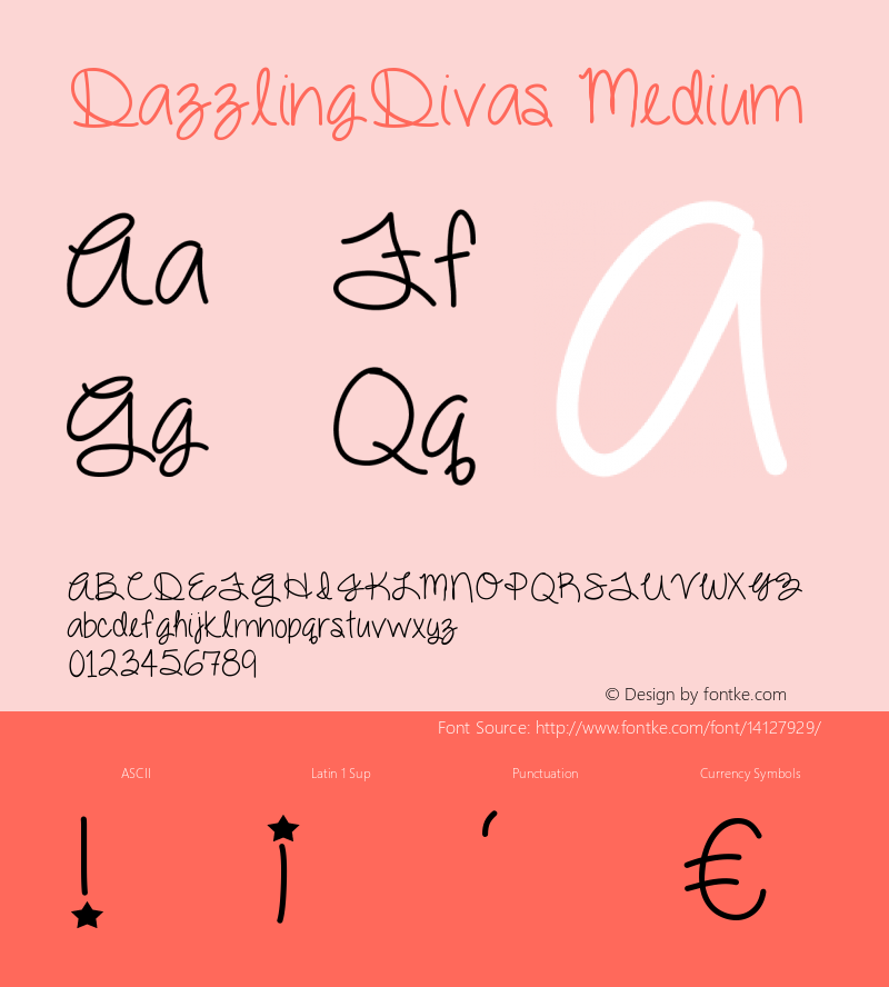 DazzlingDivas Medium Version 001.000图片样张