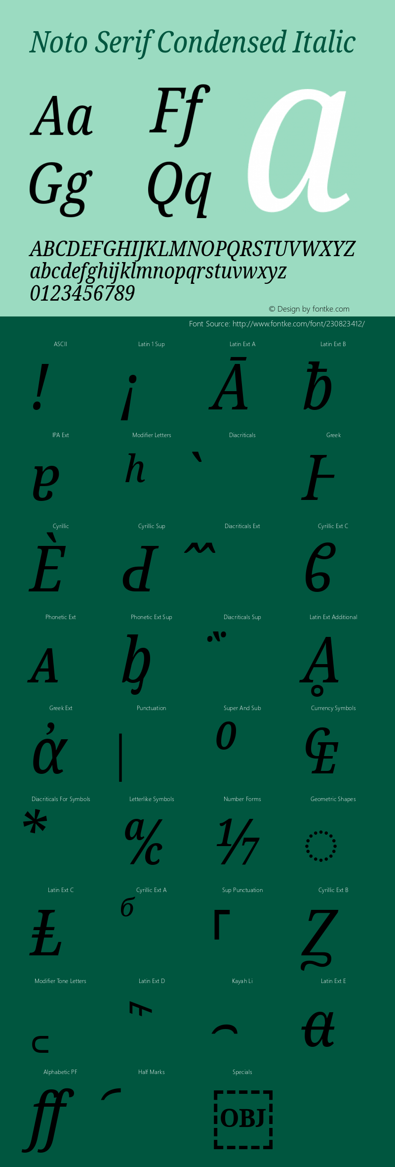 Noto Serif Condensed Italic Version 2.007; ttfautohint (v1.8) -l 8 -r 50 -G 200 -x 14 -D latn -f none -a qsq -X 