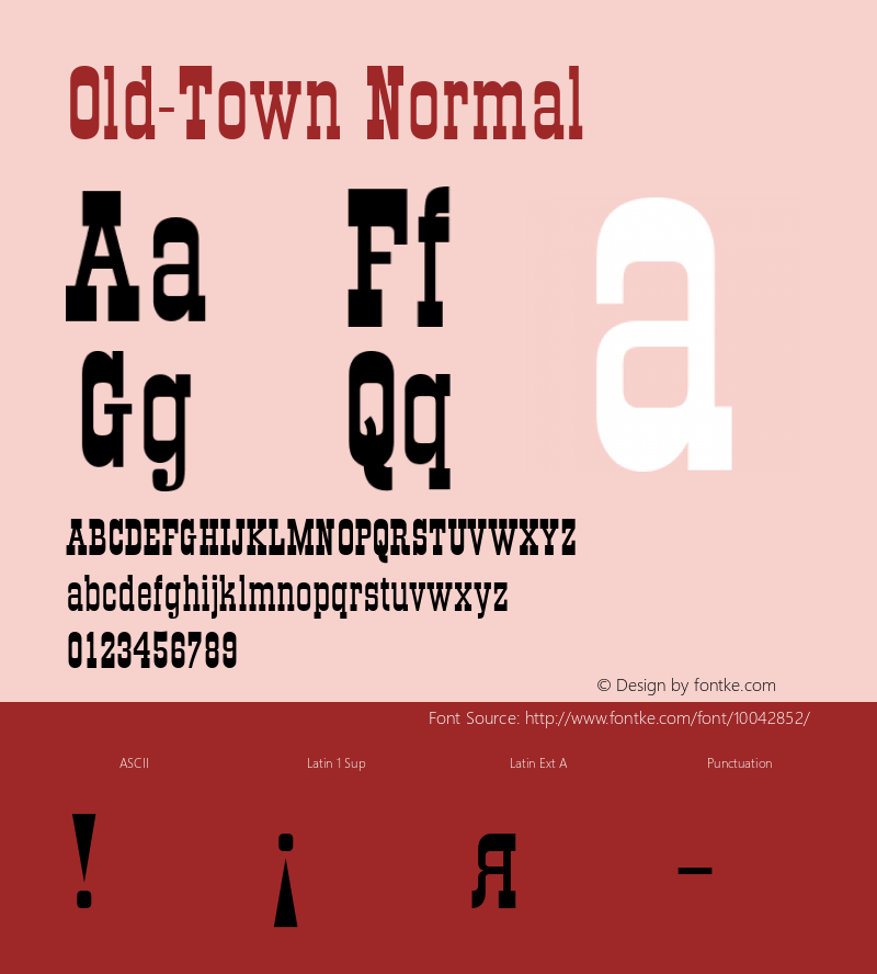 Old-Town Normal 001.000图片样张