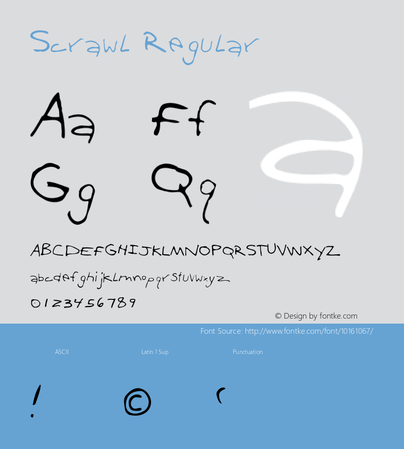 Scrawl Regular 001.000图片样张