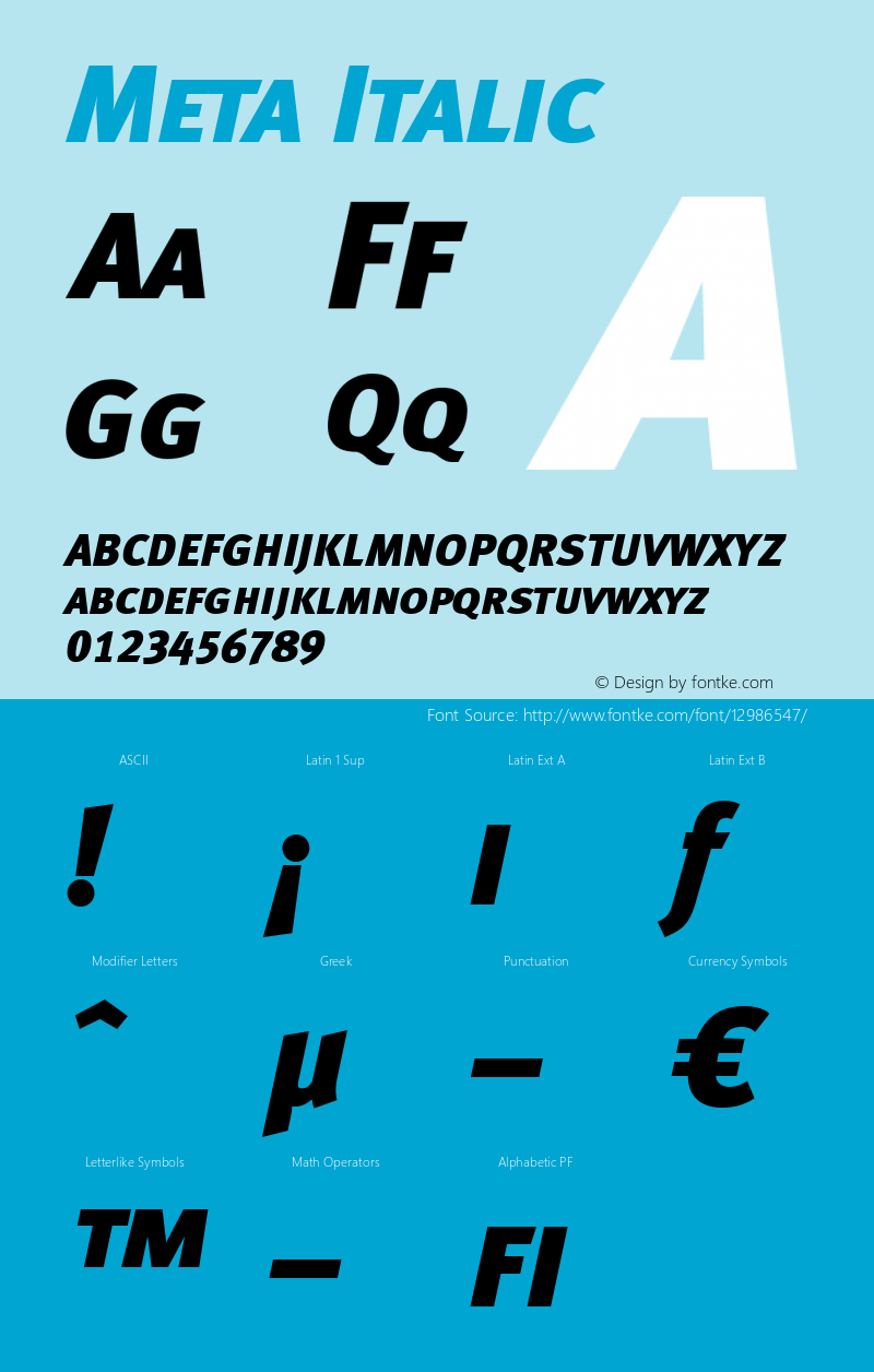 Meta Italic 004.301图片样张