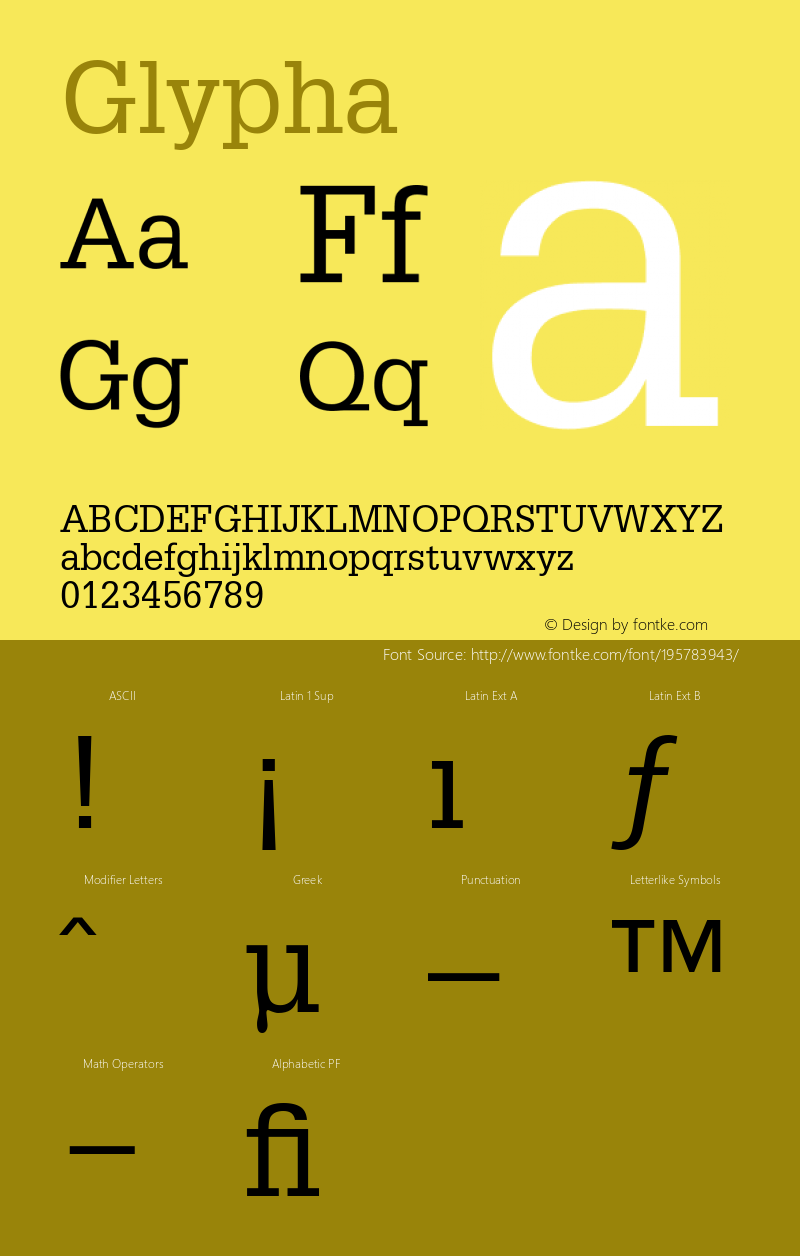 ☞Glypha 55 Roman Version 001.003 ;com.myfonts.easy.mti.glypha.55-roman.wfkit2.version.tnX图片样张