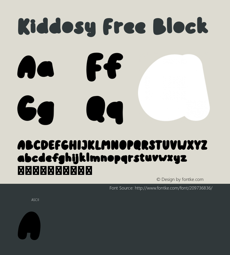 KiddosyFree-Block Version 1.000图片样张